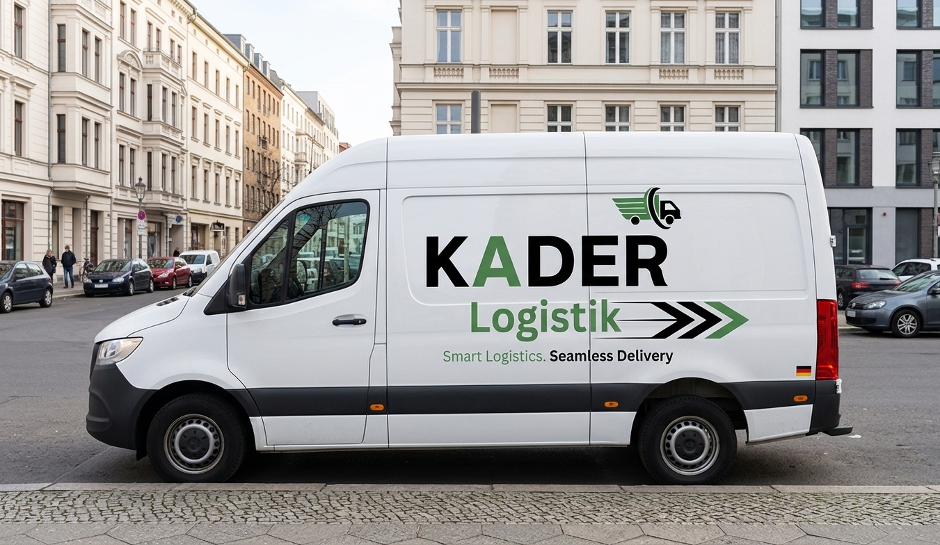 Kader Logistik courier on duty